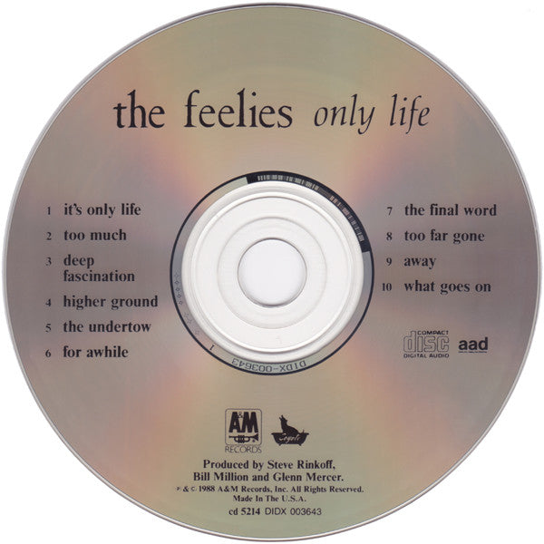 The Feelies : Only Life (CD, Album, Dig)