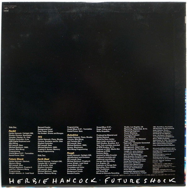 Herbie Hancock : Future Shock (LP, Album)