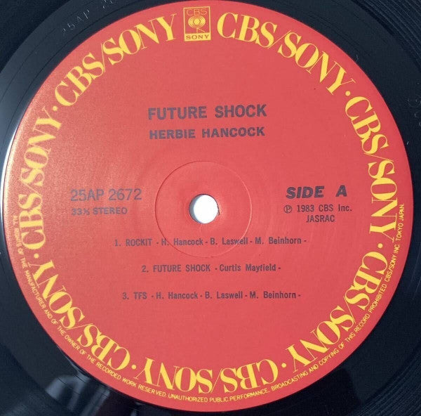 Herbie Hancock : Future Shock (LP, Album)