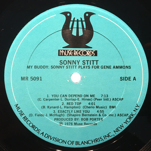 Sonny Stitt : "My Buddy" (Sonny Stitt Plays For Gene Ammons) (LP)