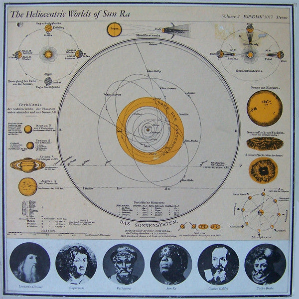 Sun Ra : The Heliocentric Worlds Of Sun Ra, Volume 2 (LP, Album)
