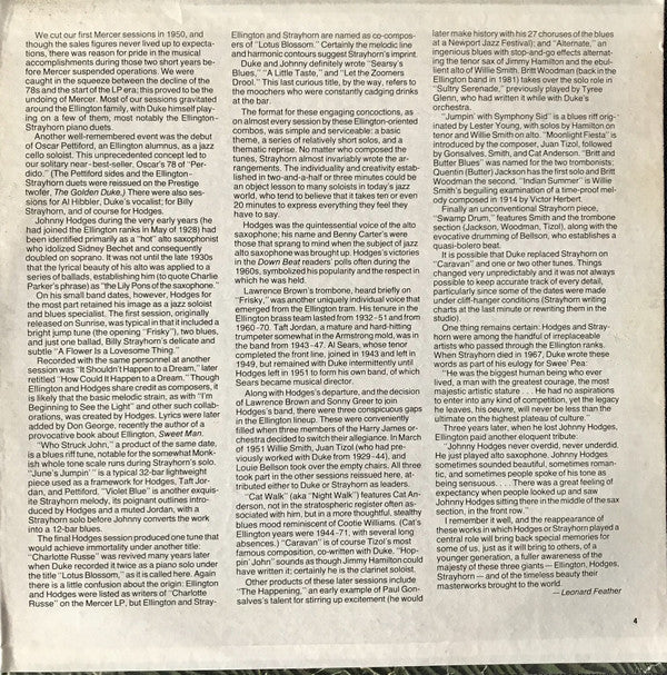 The Johnny Hodges All-Stars* With The Duke Ellington All-Stars* And The Billy Strayhorn All-Stars* : Caravan (2xLP, Comp, Gat)