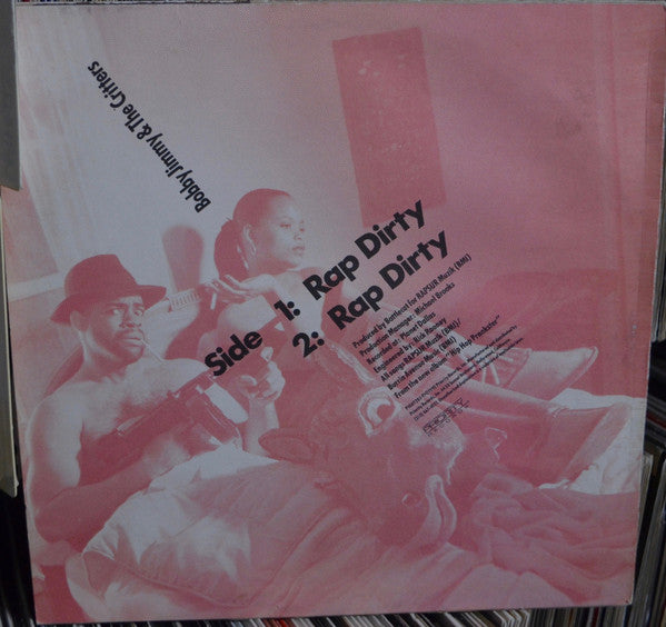 Bobby Jimmy & The Critters* : Rap Dirty (12", Maxi, Promo)
