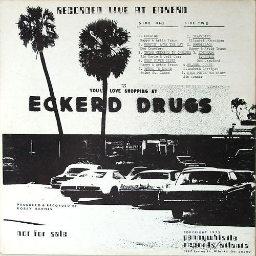 Various : 1971 - 1972 Robbed Again - Live At F. P. C. (LP, Comp, Promo, Gat)