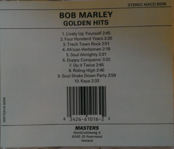 Bob Marley : Golden Hits (CD, Comp, ADD)