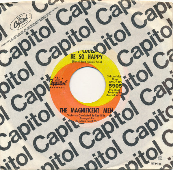 The Magnificent Men : I Could Be So Happy (7", Single)