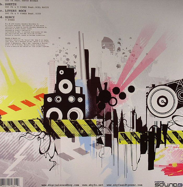 Shy FX & T Power : Diary Of A Digital Soundboy EP (2x12", EP)