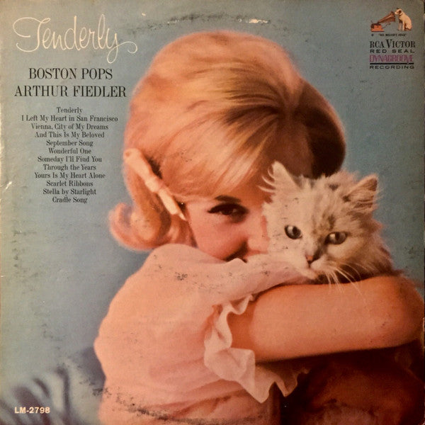 Boston Pops* / Arthur Fiedler : Tenderly (LP, Album, Mono)