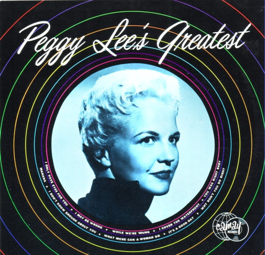 Peggy Lee : Peggy Lee's Greatest (LP, Comp, Mono, M/Print, Whi)
