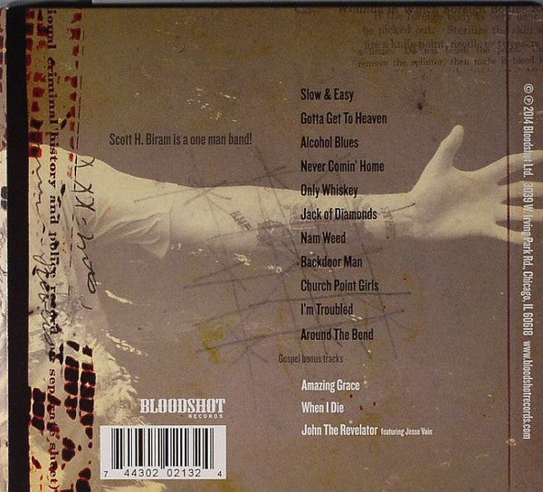 Scott H. Biram : Nothin' But Blood (CD, Album)
