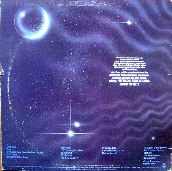 Larry Graham And Graham Central Station* : My Radio Sure Sounds Good To Me (LP, Album, Win)