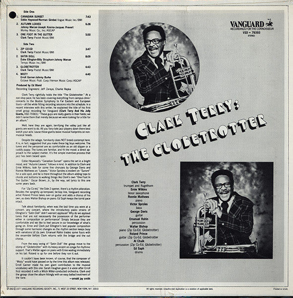 Clark Terry : The Globetrotter (LP)