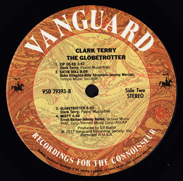 Clark Terry : The Globetrotter (LP)