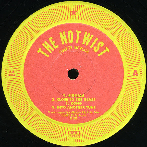 The Notwist : Close To The Glass (LP + LP, S/Sided, Etch + Album)