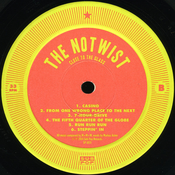 The Notwist : Close To The Glass (LP + LP, S/Sided, Etch + Album)