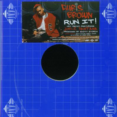 Chris Brown (4) Featuring Juelz Santana : Run It! (Remix) (12", Promo)
