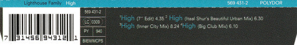 Lighthouse Family : High (CD, Maxi)