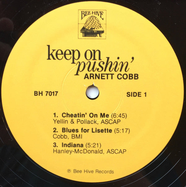 Arnett Cobb : Keep On Pushin' (LP)