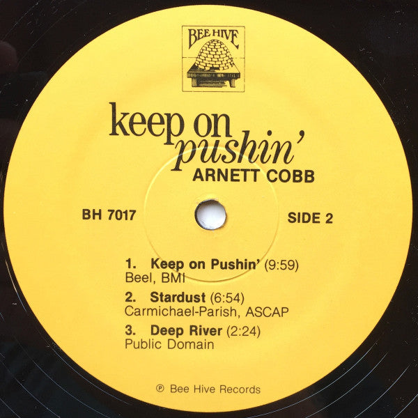 Arnett Cobb : Keep On Pushin' (LP)