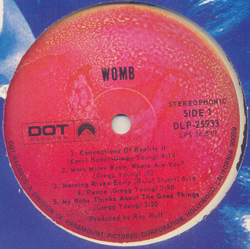 Womb (8) : Womb (LP, Album)