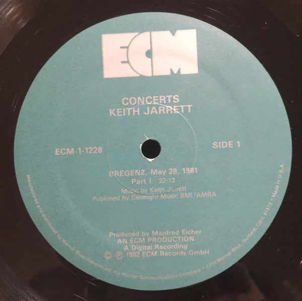 Keith Jarrett : Concerts (LP, Album)