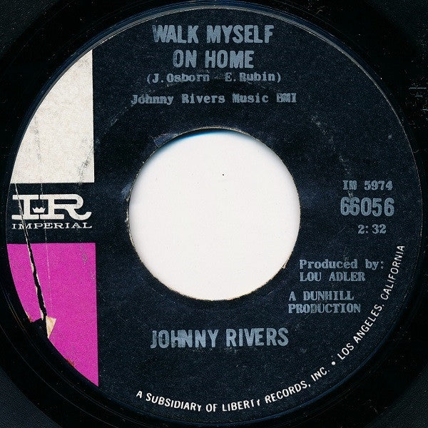 Johnny Rivers : Maybelline (7", Single)