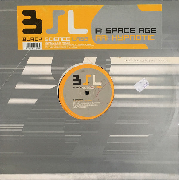 Black Science Labs : Space Age / Hypnotic (12")