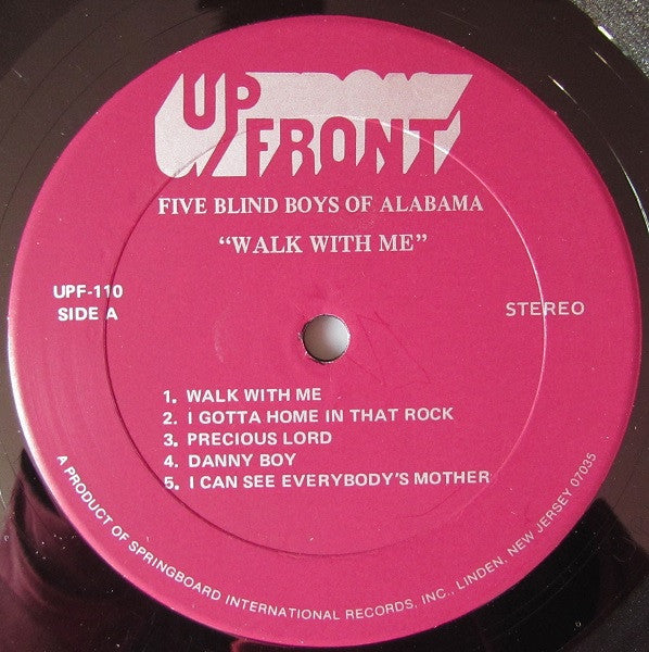 Five Blind Boys Of Alabama : Walk With Me! (LP, Album)