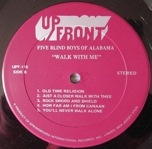 Five Blind Boys Of Alabama : Walk With Me! (LP, Album)