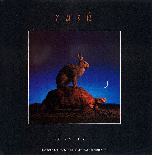 Rush : Stick It Out (CD, Single, Promo)
