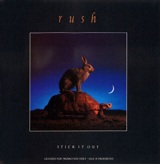 Rush : Stick It Out (CD, Single, Promo)