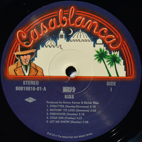 Kiss : Kiss (LP, Album, RE, 180)