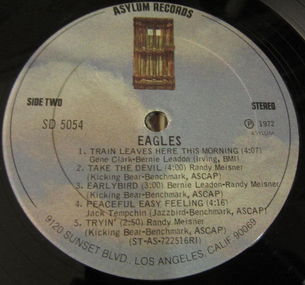 Eagles : Eagles (LP, Album, RP)