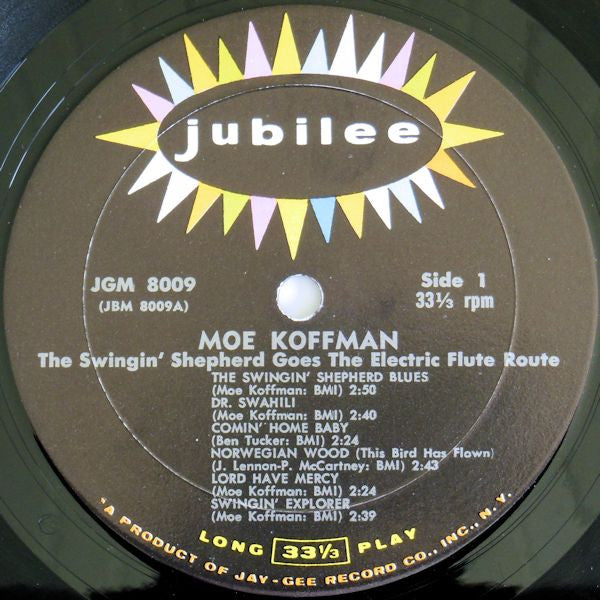 Moe Koffman : Goes Electric (LP, Mono)