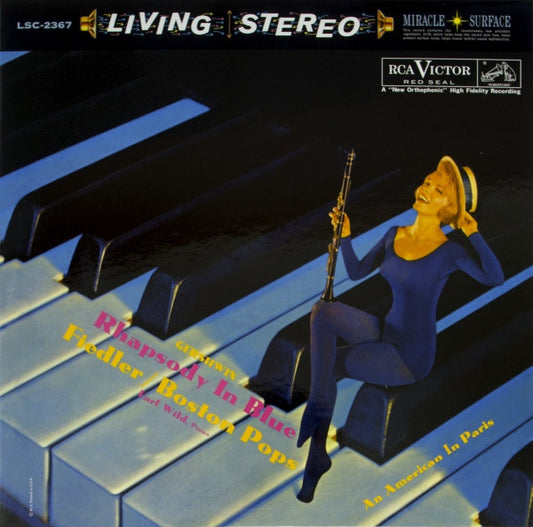 Gershwin* / Boston Pops*, Fiedler*, Earl Wild : Rhapsody In Blue / An American In Paris (LP, Ltd, RE, RM, 200)