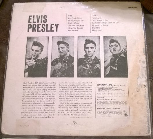 Elvis Presley : Elvis Presley (LP, Album, Mono, Hol)