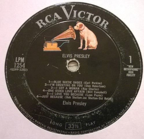 Elvis Presley : Elvis Presley (LP, Album, Mono, Hol)