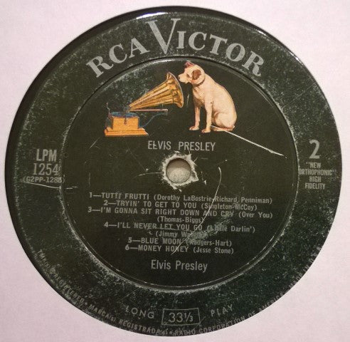 Elvis Presley : Elvis Presley (LP, Album, Mono, Hol)