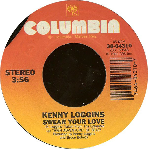 Kenny Loggins : Footloose (7", Single, Styrene, Pit)