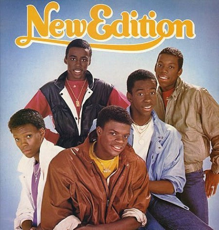 New Edition : New Edition (LP, Album, Pin)