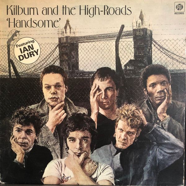 Kilburn And The High-Roads* : Handsome (LP, Album, RE, Red)
