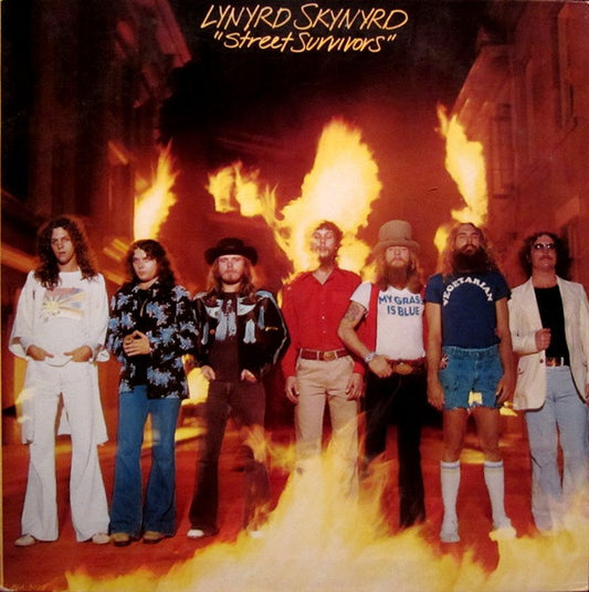 Lynyrd Skynyrd : Street Survivors (LP, Album, Glo)