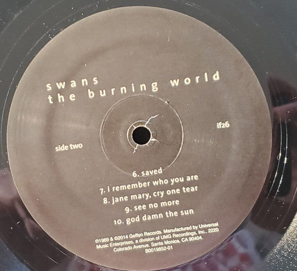 Swans : The Burning World (LP, Album, RE)