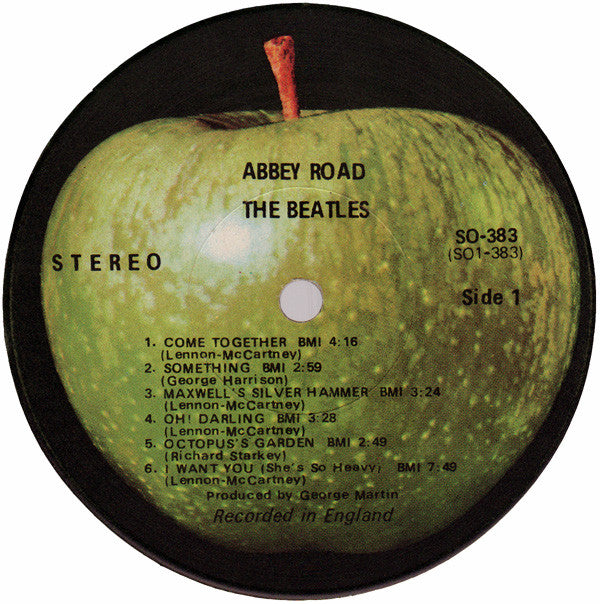 The Beatles : Abbey Road (LP, Album, Scr)