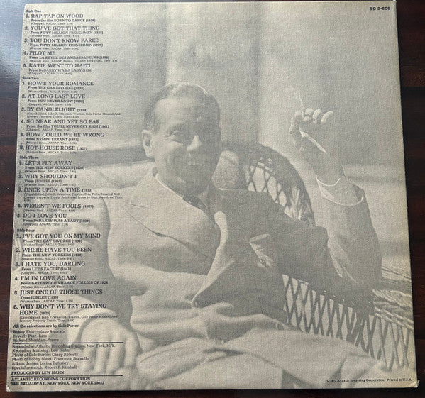 Bobby Short : Bobby Short Loves Cole Porter (2xLP, Promo)