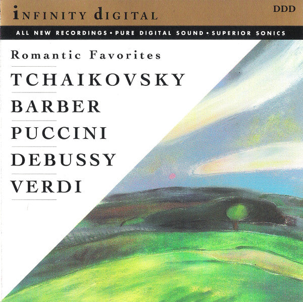 Tchaikovsky* / Barber* / Puccini* / Debussy* / Verdi* : Romantic Favorites (CD, Album)