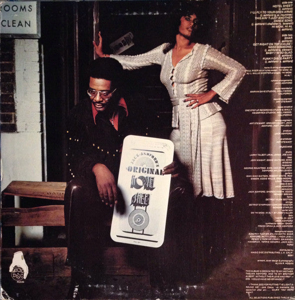 Jack Ashford : Hotel Sheet (LP, Album, Rai)