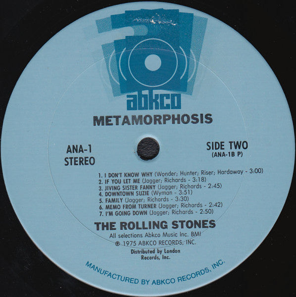 The Rolling Stones : Metamorphosis (LP, Comp, Pit)