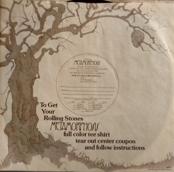 The Rolling Stones : Metamorphosis (LP, Comp, Pit)
