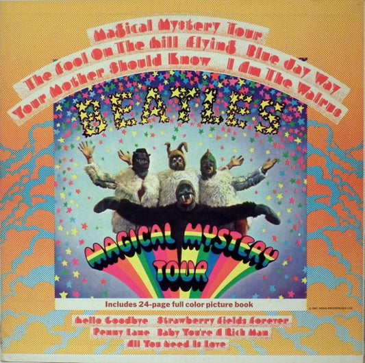 The Beatles : Magical Mystery Tour  (LP, Album, RE, Los)